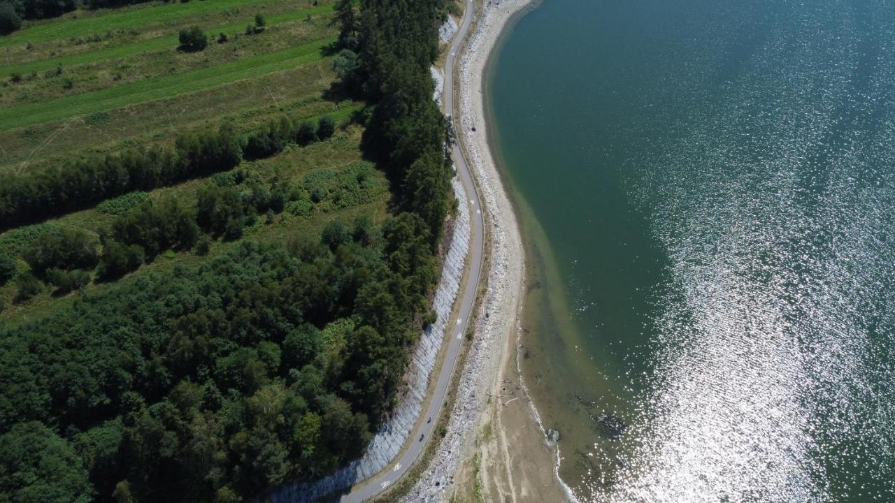 I Bike'Owy Domek Z Finska Balia Nad Jeziorem Czorsztynskim - 400M Od Jeziora I Sciezki Rowerowej Maniowy Esterno foto